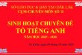 SINH HOẠT CỤM CHUYÊN MÔN SỐ 11 TỔ TIẾNG ANH TẠI TRƯỜNG TIỂU HỌC NGUYỄN HUỆ!