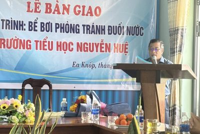 Lễ khánh thành bể bơi